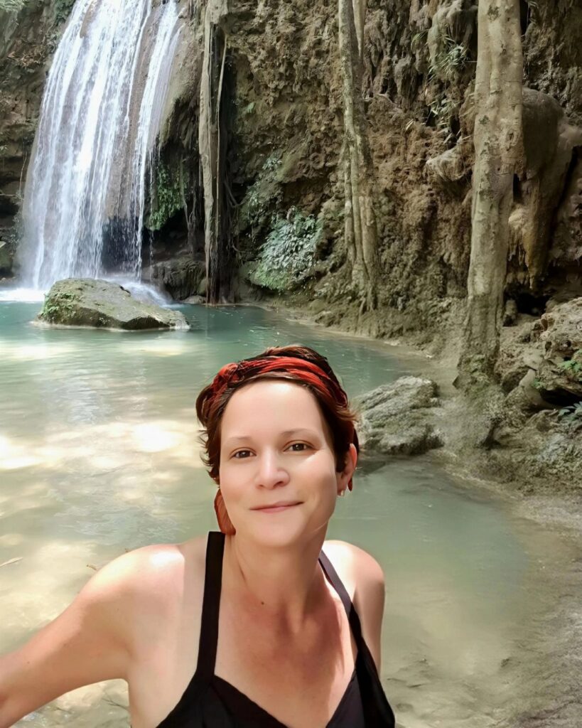 Aurélie en Thaïlande, créatrice d'Evoréa Voyages - voyages sur mesure en Thaïlande
