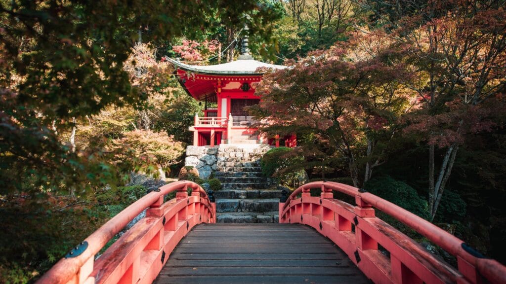 Magnifique temple à Kyoto-Japon. Voyage sur mesure au Japon