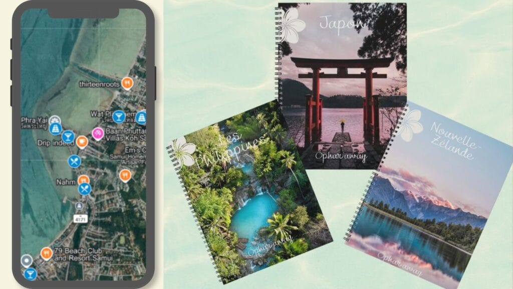Road book et carte maps pour vous accompagner tout au long de votre voyage sur mesure avec Evoréa Voyages
